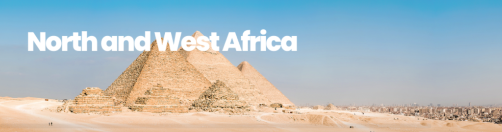 The pyramids of Giza- Traveling to North and West Africa Advice