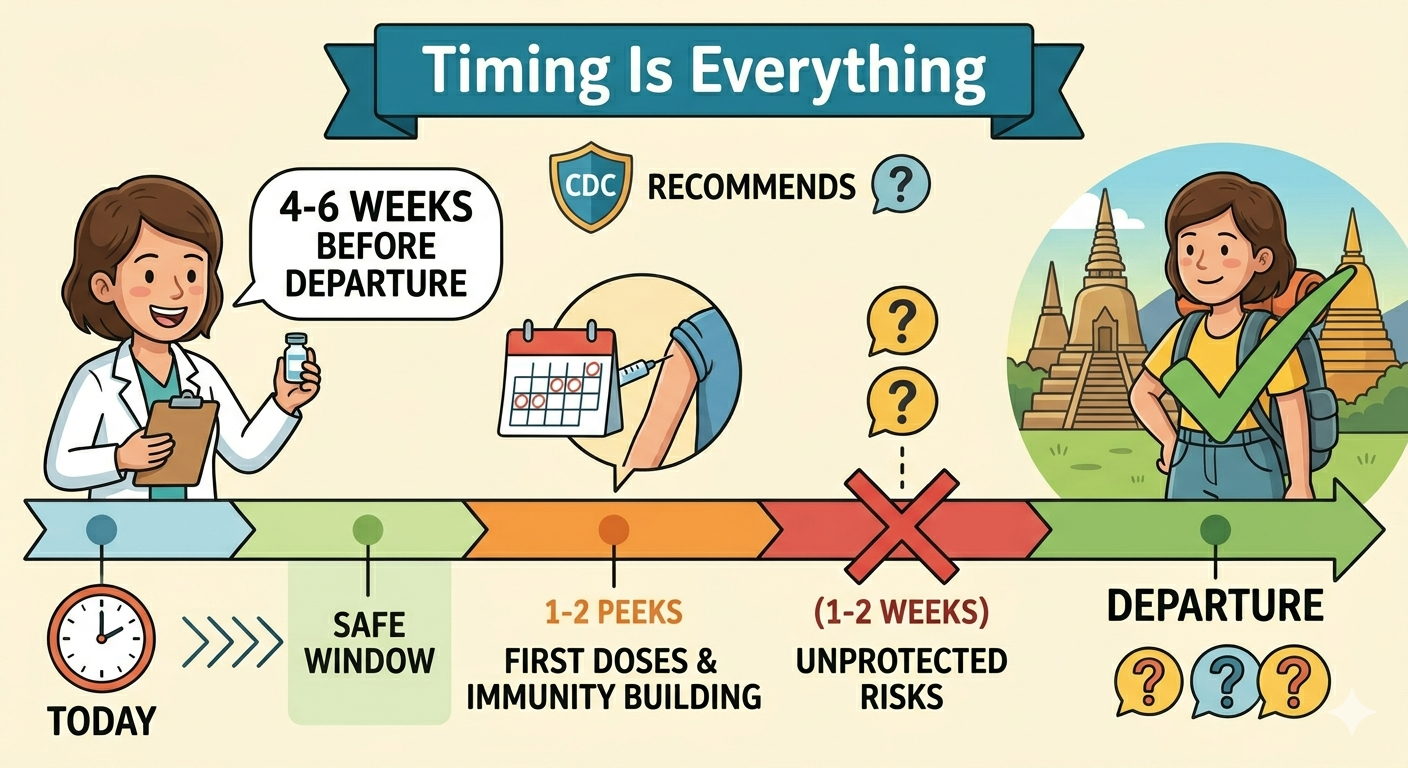 Timing Is Everything - Travel Vaccine Timeline